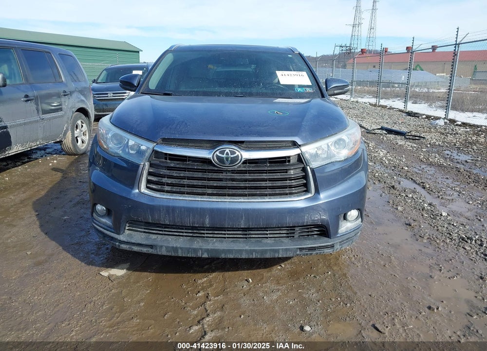 2015 TOYOTA HIGHLANDER LIMITED PLATINUM V6 VIN: 5TDDKRFH1FS141582