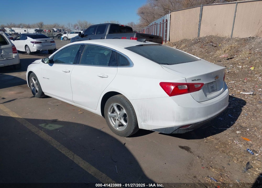 2016 CHEVROLET MALIBU VIN: 1G1ZB5ST9GF265277