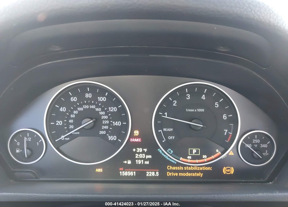 2014 BMW 328 VIN: WBA3C1C5XEK112427