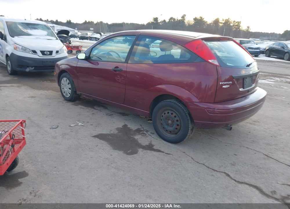 2006 FORD FOCUS ZX3 VIN: 1FAFP31NX6W142837