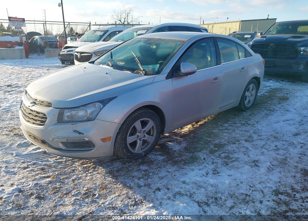 2016 CHEVROLET CRUZE VIN: 1G1PE5SB9G7176485