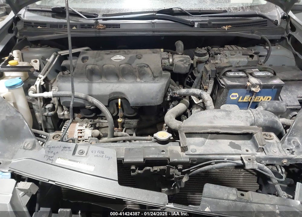 2008 NISSAN SENTRA VIN: 3N1AB61E08L691138