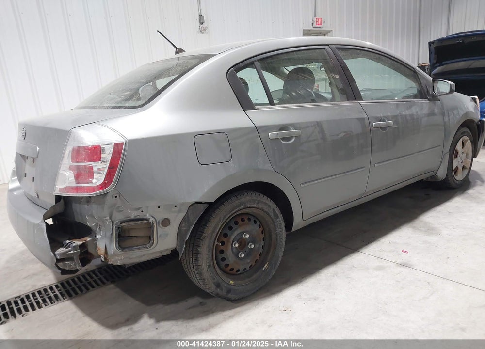 2008 NISSAN SENTRA VIN: 3N1AB61E08L691138