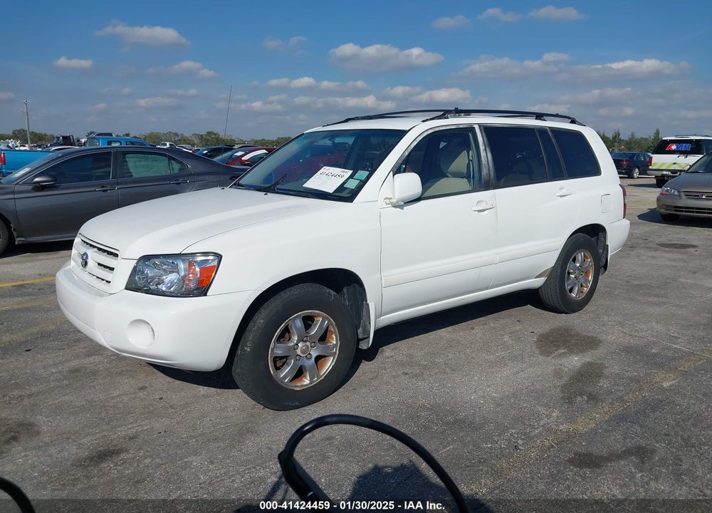 2006 TOYOTA HIGHLANDER V6 VIN: JTEDP21AX60093355