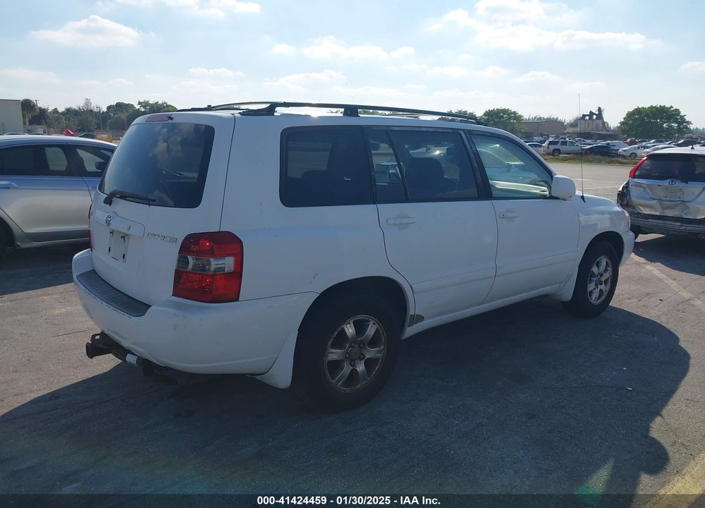 2006 TOYOTA HIGHLANDER V6 VIN: JTEDP21AX60093355