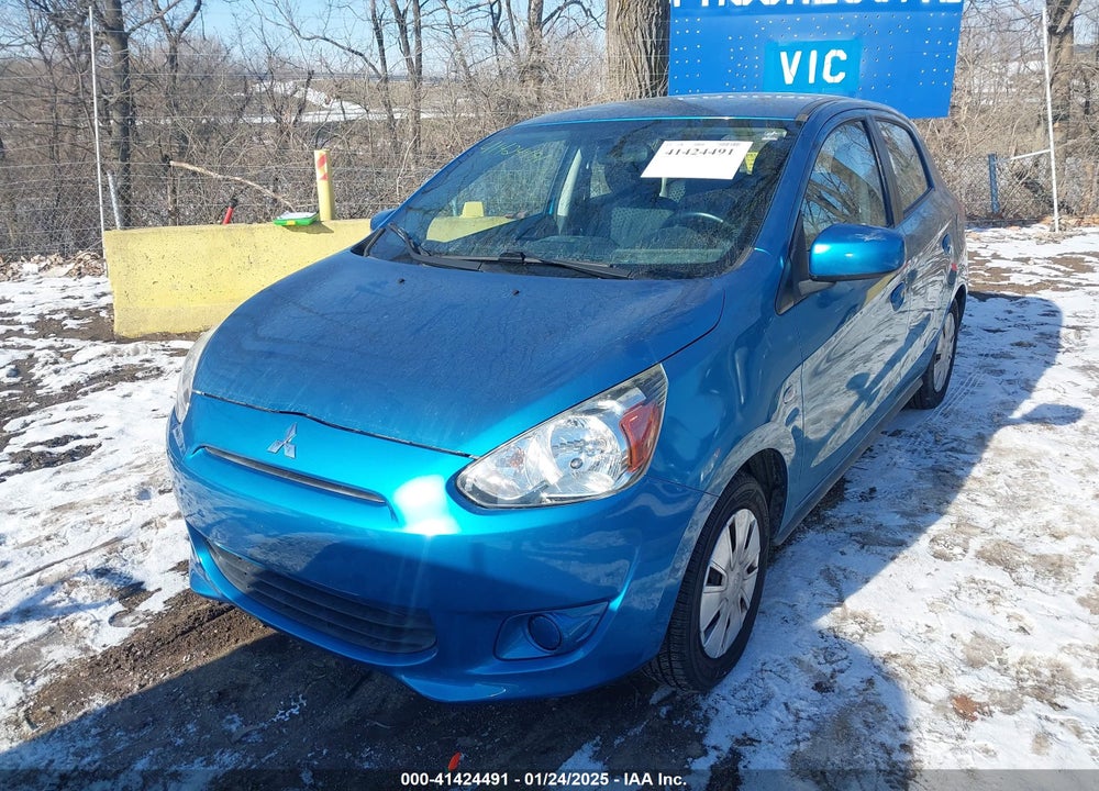 2015 MITSUBISHI MIRAGE VIN: ML32A3HJ9FH002881