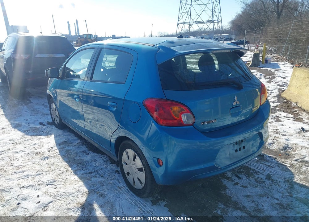 2015 MITSUBISHI MIRAGE VIN: ML32A3HJ9FH002881