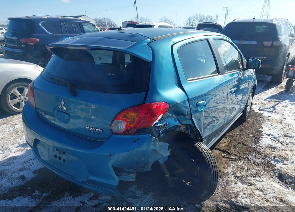2015 MITSUBISHI MIRAGE VIN: ML32A3HJ9FH002881