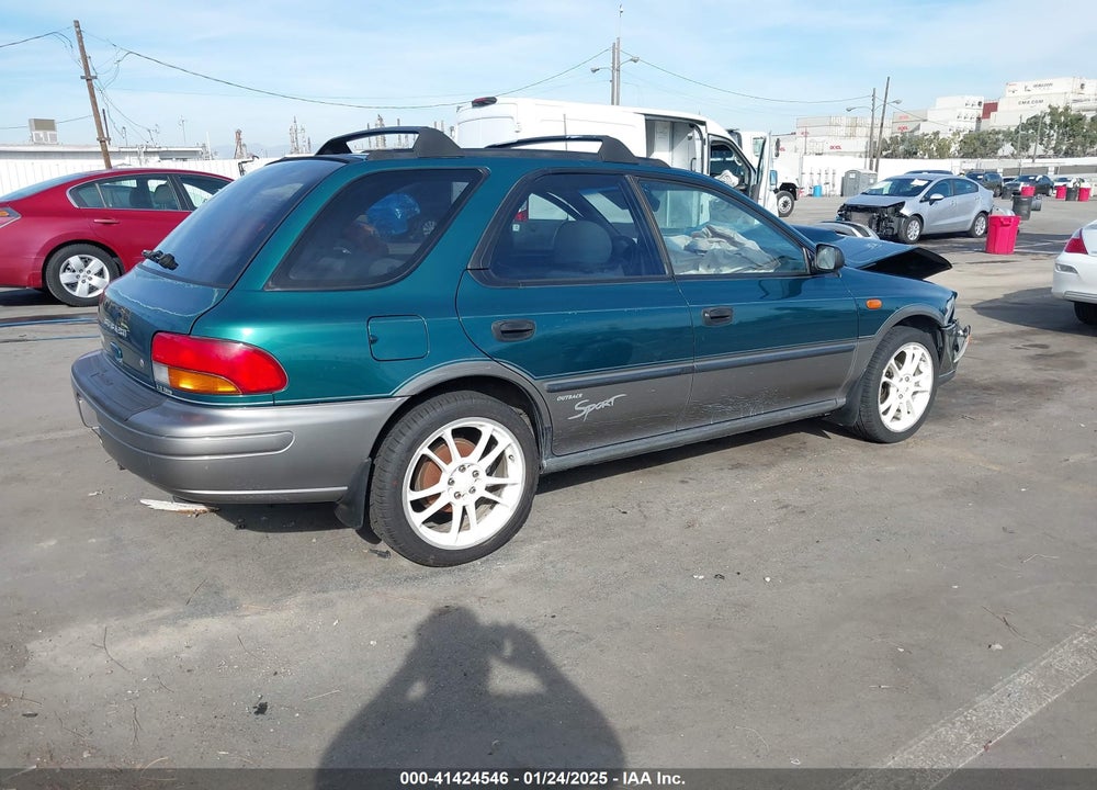 1997 SUBARU IMPREZA OUTBACK SPORT VIN: JF1GF4853VH803338