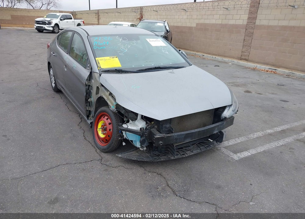 2019 HYUNDAI ELANTRA SE VIN: KMHD74LFXKU756351