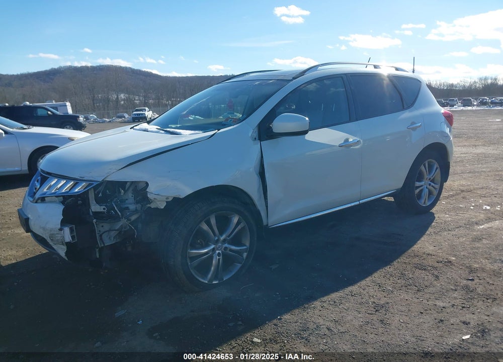 2009 NISSAN MURANO LE VIN: JN8AZ18W99W120919