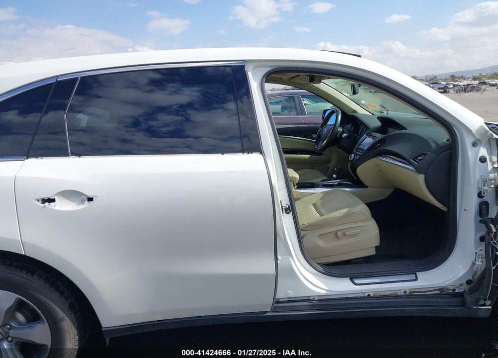 2014 ACURA MDX VIN: 5FRYD3H22EB011460