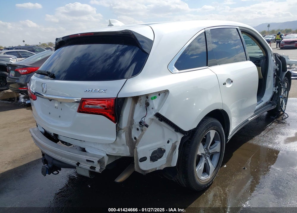 2014 ACURA MDX VIN: 5FRYD3H22EB011460