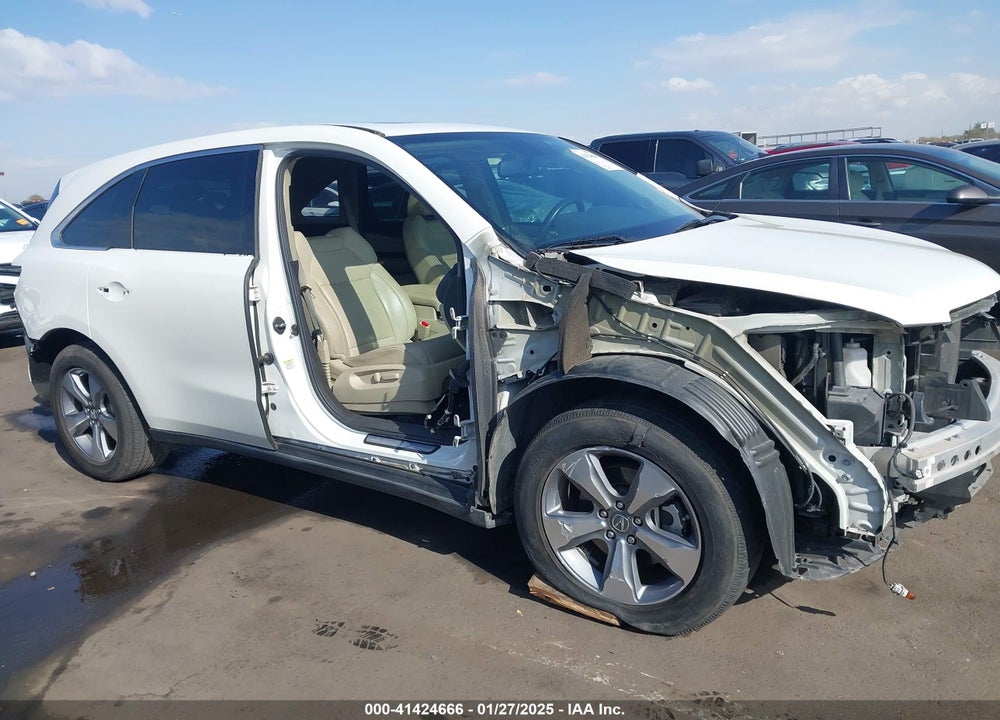 2014 ACURA MDX VIN: 5FRYD3H22EB011460