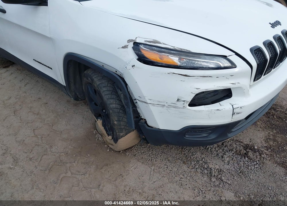 2016 JEEP CHEROKEE ALTITUDE VIN: 1C4PJMAB7GW314075