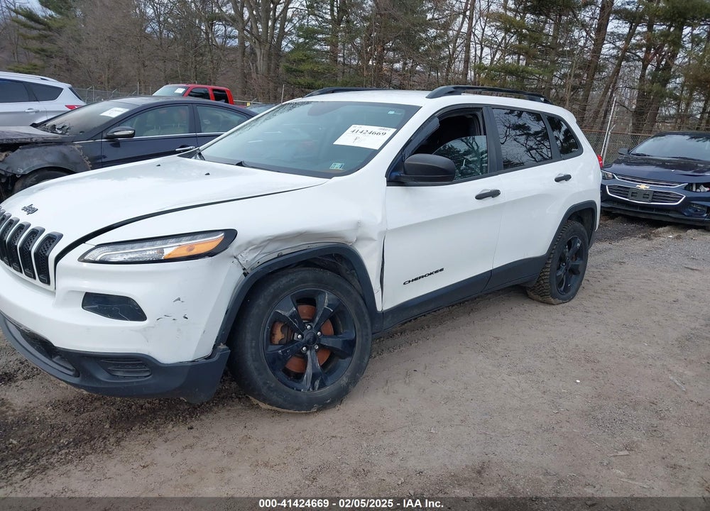 2016 JEEP CHEROKEE ALTITUDE VIN: 1C4PJMAB7GW314075