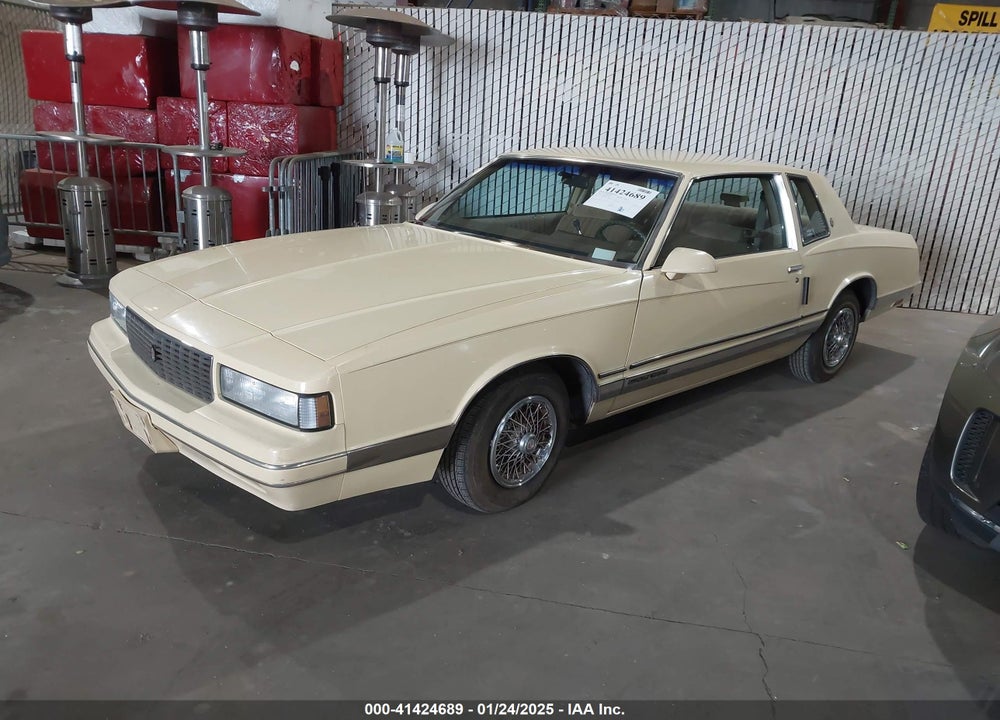 1986 CHEVROLET MONTE CARLO VIN: 1G1GZ37H6GR207802