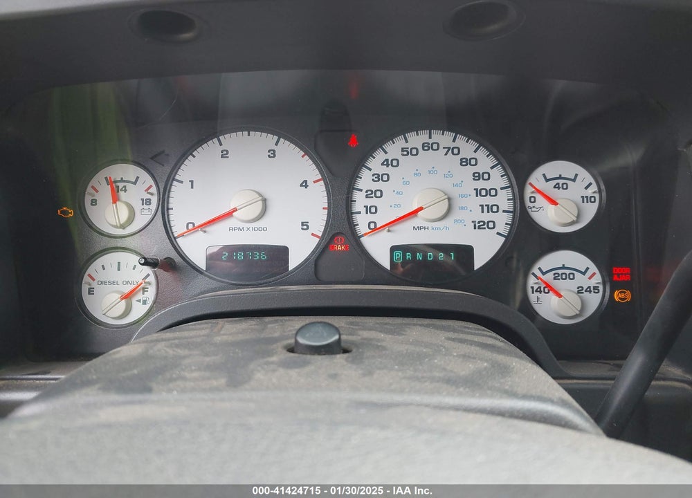 2005 DODGE RAM 2500 SLT/LARAMIE VIN: 3D7KS28C05G858199