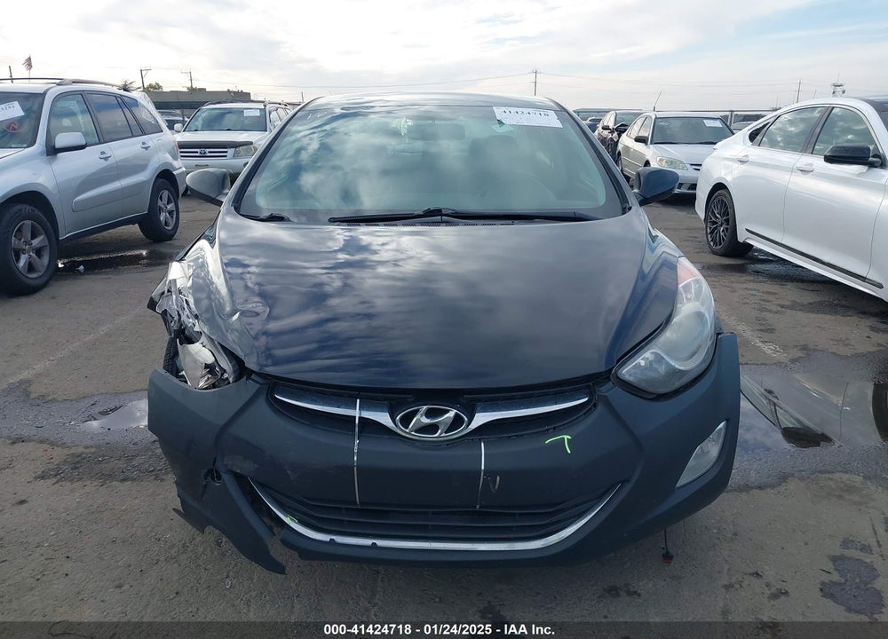 2012 HYUNDAI ELANTRA VIN: KMHDH4AE7CU313647