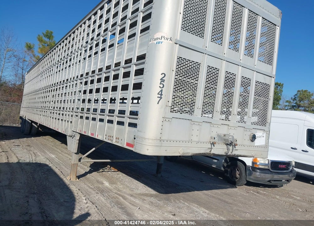 2007 M H EBY TRAILERS LIVESTOCK TRAILER VIN: 4A2LD532271013172