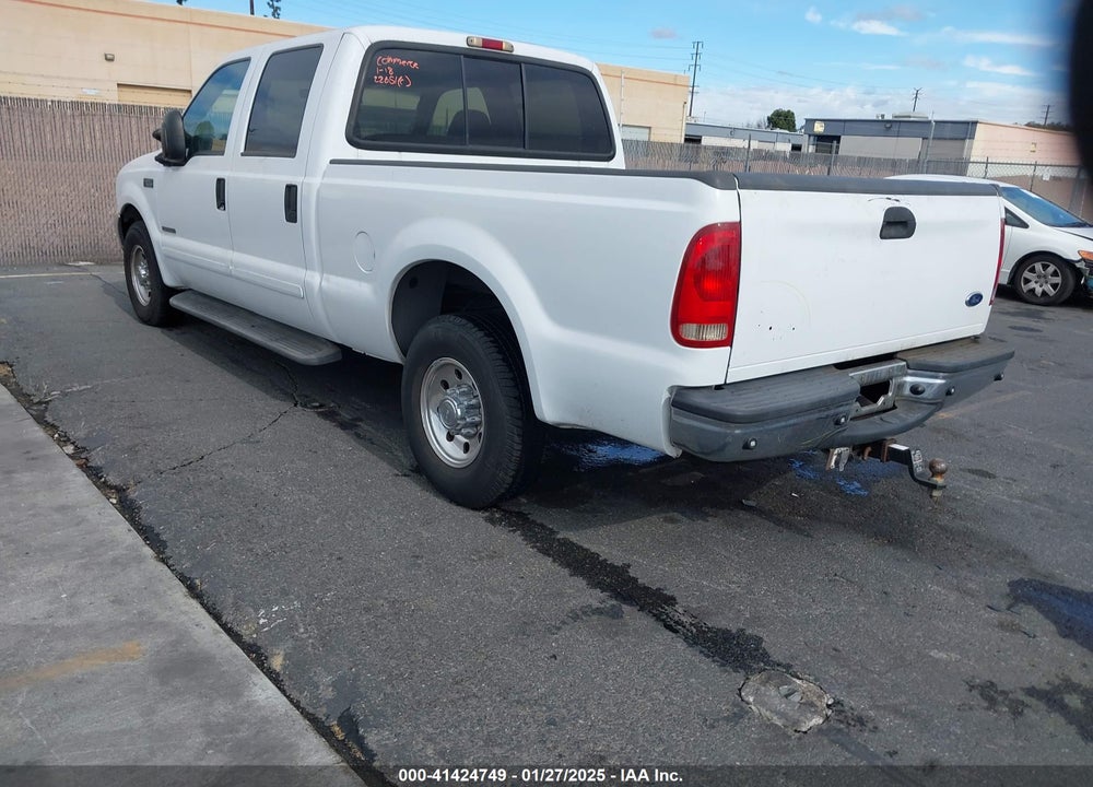 2002 FORD F-250 LARIAT/XL/XLT VIN: 1FTNW20F42EA60390