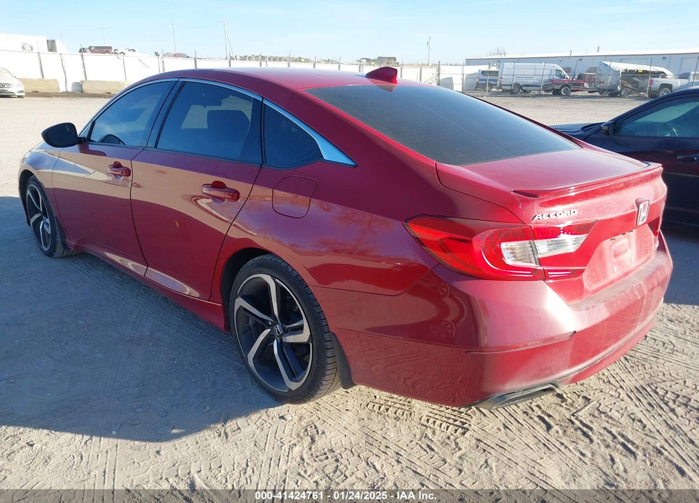 2018 HONDA ACCORD VIN: 1HGCV1F38JA212275