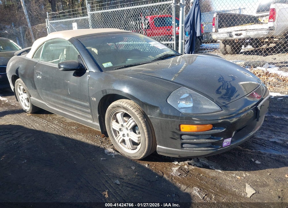 2001 MITSUBISHI ECLIPSE SPYDER GT VIN: 4A3AE85HX1E050425