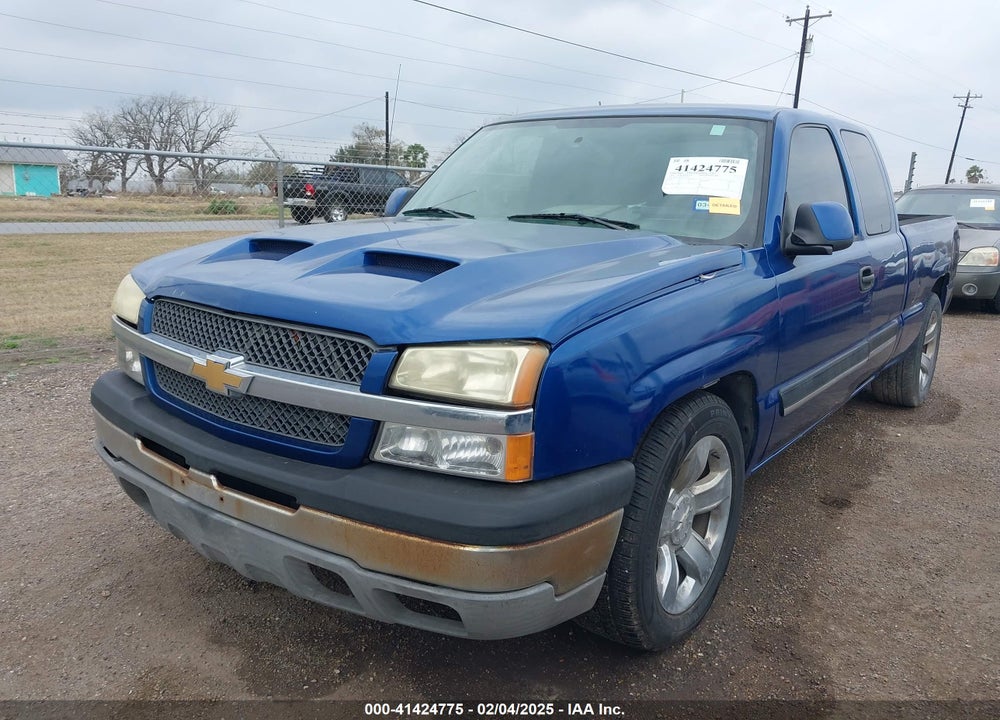 2004 CHEVROLET SILVERADO 1500 LS VIN: 2GCEC19V341276135