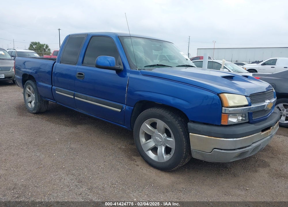 2004 CHEVROLET SILVERADO 1500 LS VIN: 2GCEC19V341276135