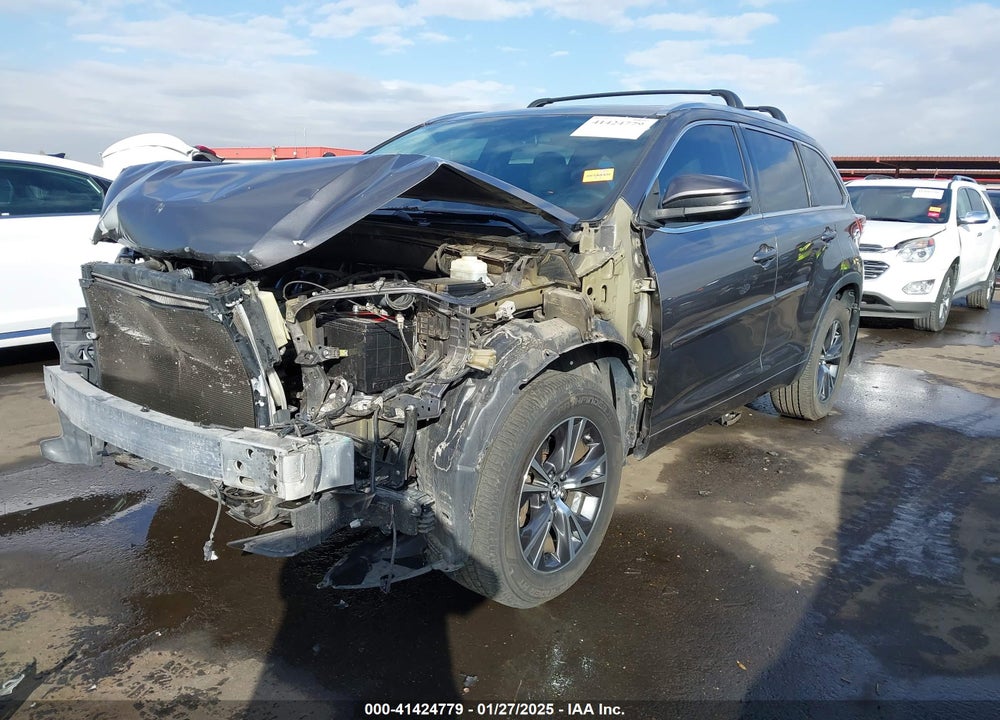 2016 TOYOTA HIGHLANDER XLE V6 VIN: 5TDJKRFH4GS507023