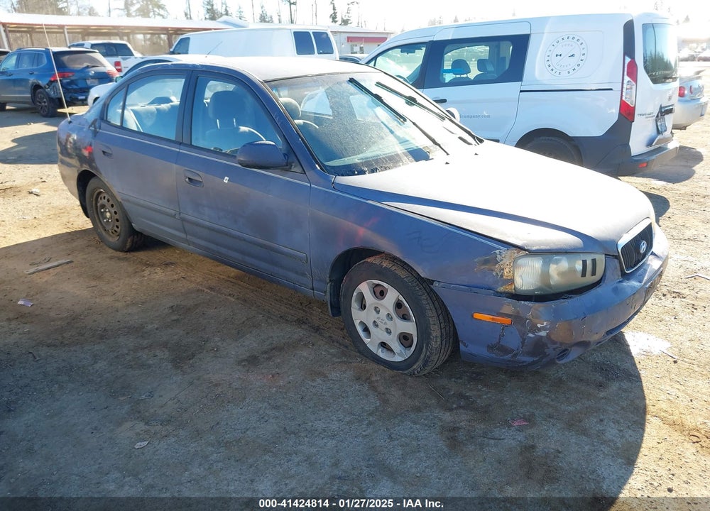 2002 HYUNDAI ELANTRA GLS VIN: KMHDN45DX2U425867