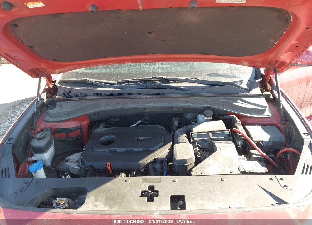 2019 HYUNDAI SANTA FE SE VIN: 5NMS2CAD1KH013672