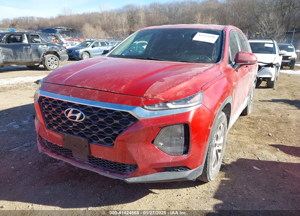 2019 HYUNDAI SANTA FE SE VIN: 5NMS2CAD1KH013672