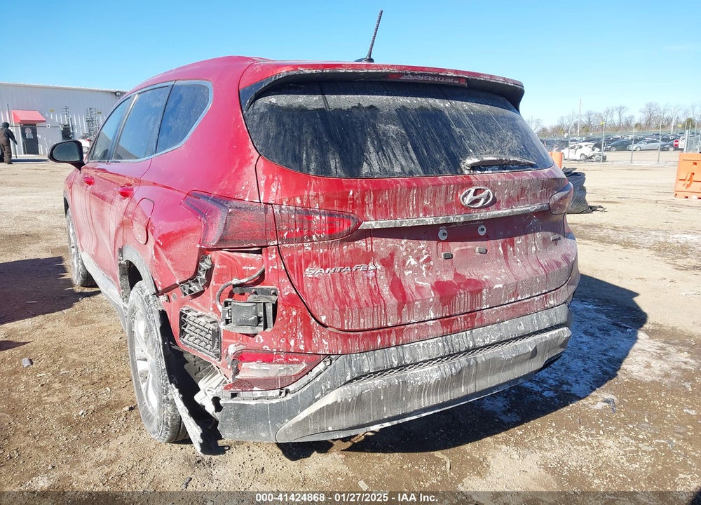 2019 HYUNDAI SANTA FE SE VIN: 5NMS2CAD1KH013672