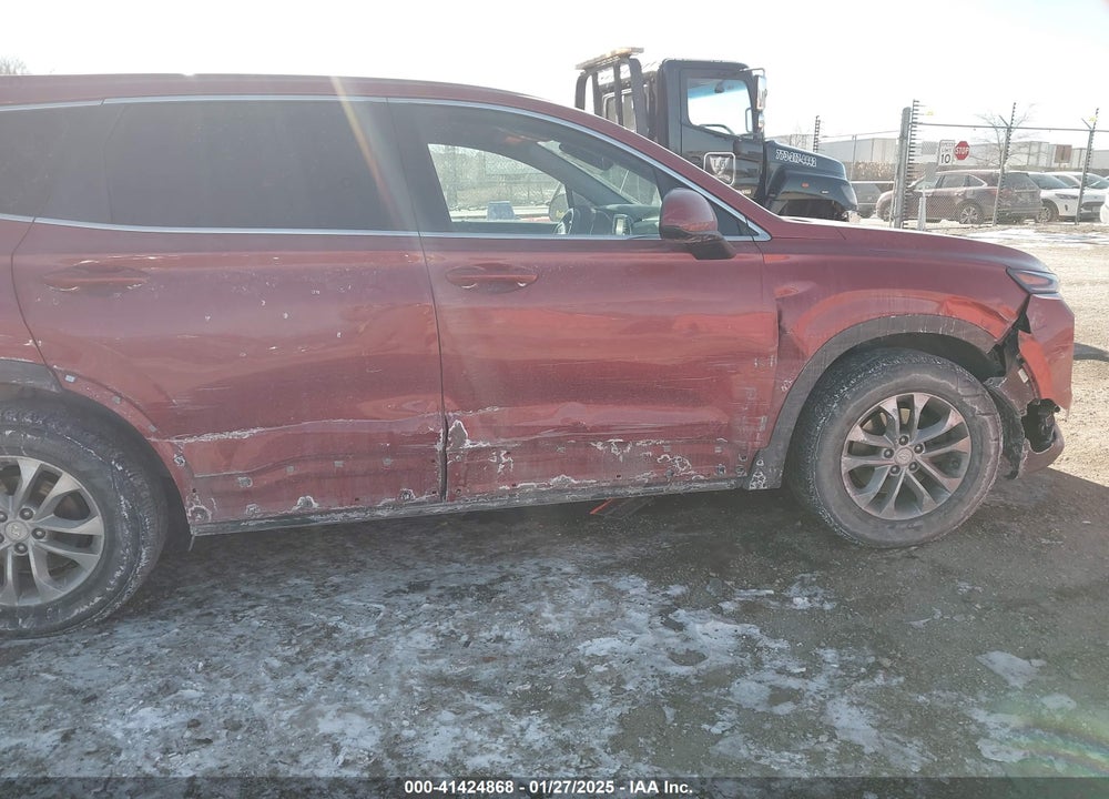 2019 HYUNDAI SANTA FE SE VIN: 5NMS2CAD1KH013672