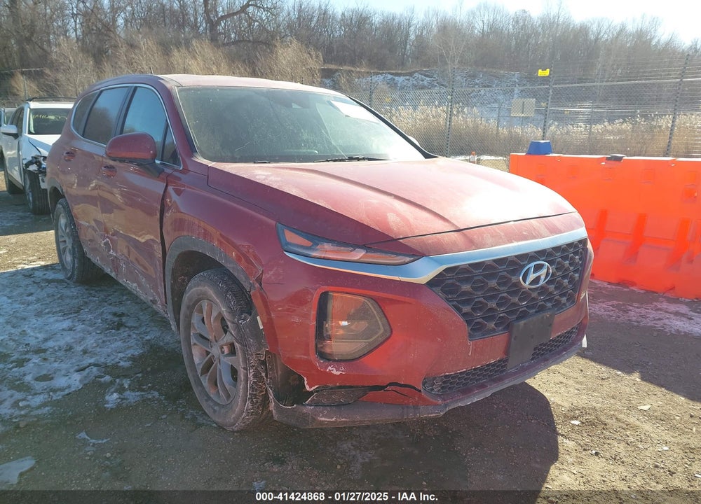 2019 HYUNDAI SANTA FE SE VIN: 5NMS2CAD1KH013672