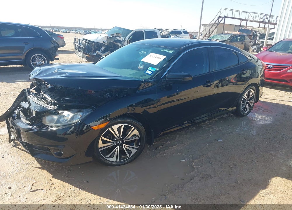 2016 HONDA CIVIC VIN: 19XFC1F39GE023853