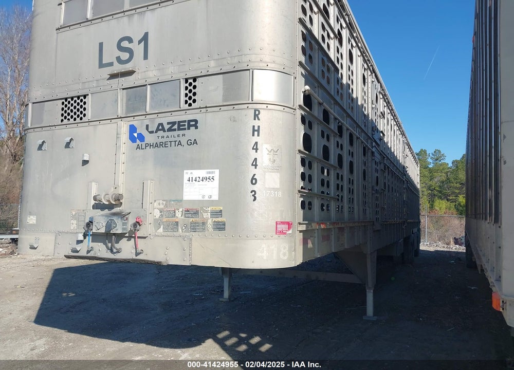 2007 WILSON TRAILER CO LIVESTOCK SEMI TRAILER VIN: 1W1RJF2K37D534463