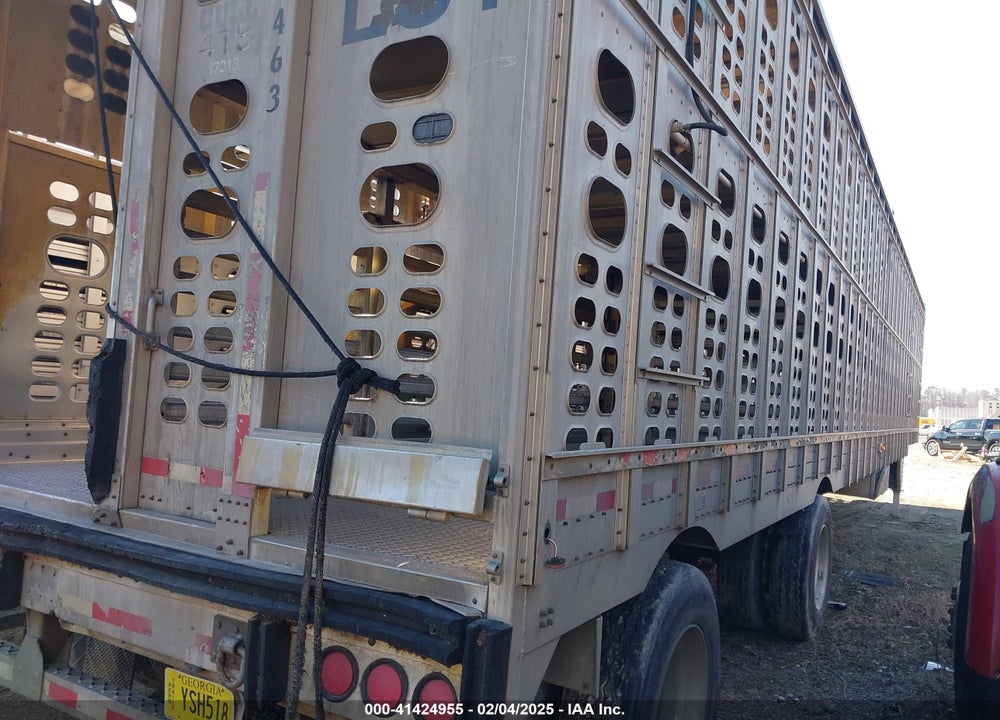 2007 WILSON TRAILER CO LIVESTOCK SEMI TRAILER VIN: 1W1RJF2K37D534463