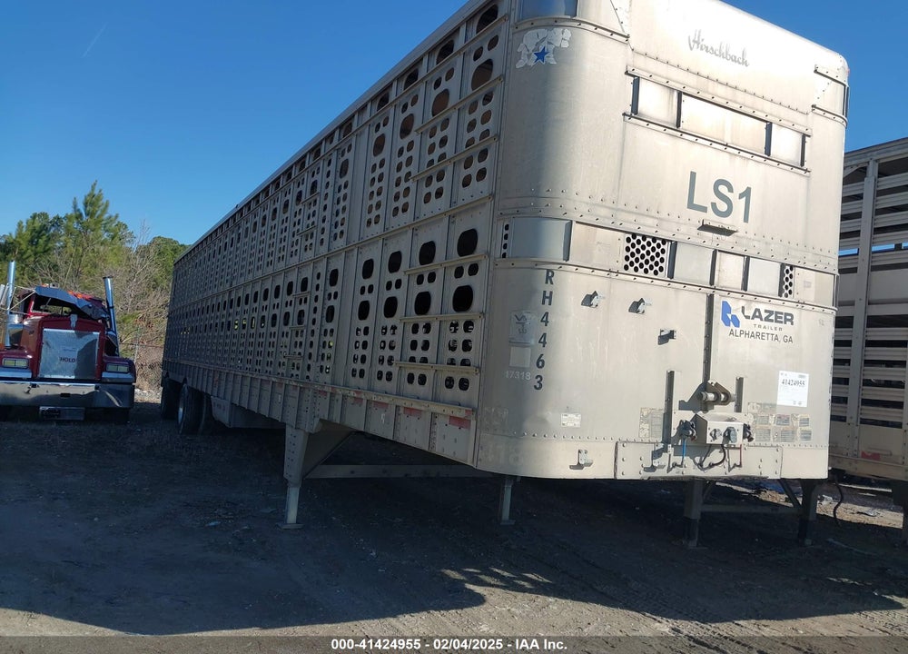 2007 WILSON TRAILER CO LIVESTOCK SEMI TRAILER VIN: 1W1RJF2K37D534463