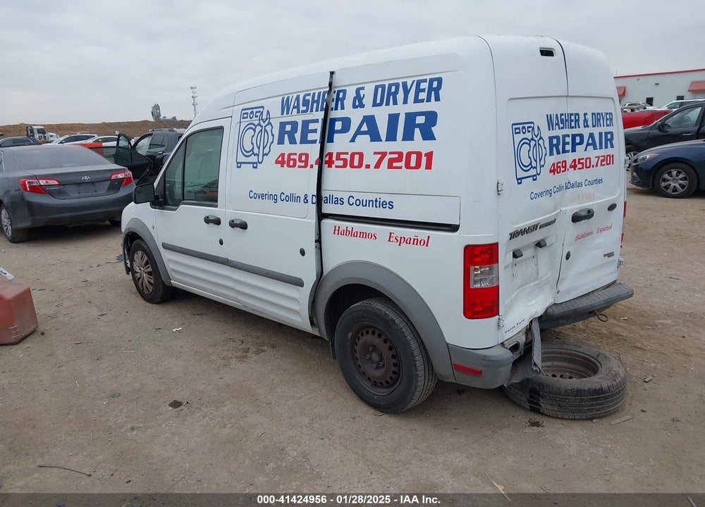 2012 FORD TRANSIT CONNECT XL VIN: NM0LS7ANXCT122424