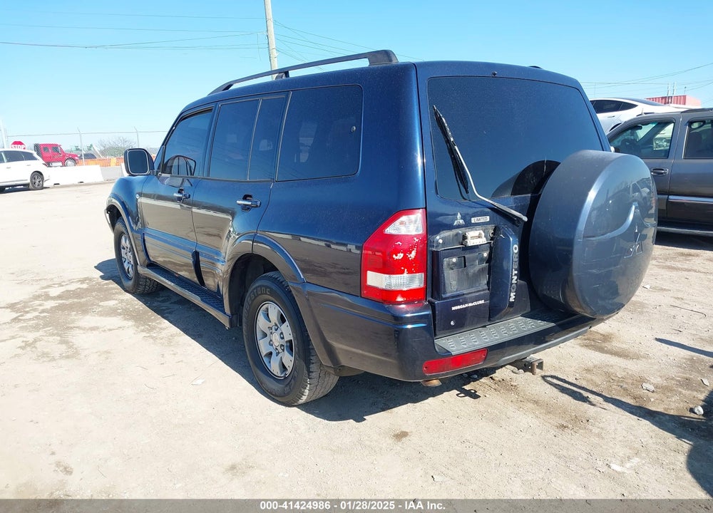 2004 MITSUBISHI MONTERO XLS VIN: JA4MW51S44J009470