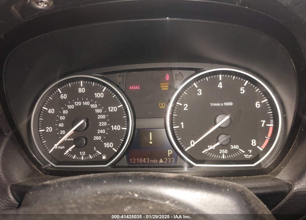 2008 BMW 135I VIN: WBAUN93508VF54667