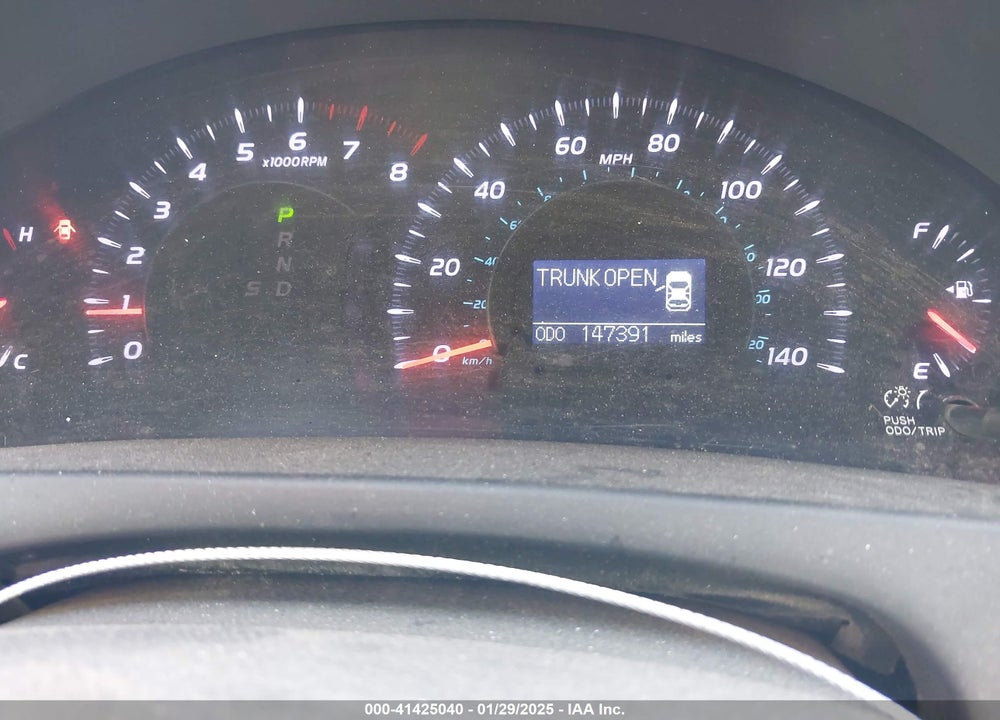 2011 TOYOTA CAMRY XLE VIN: 4T4BF3EK5BR170841