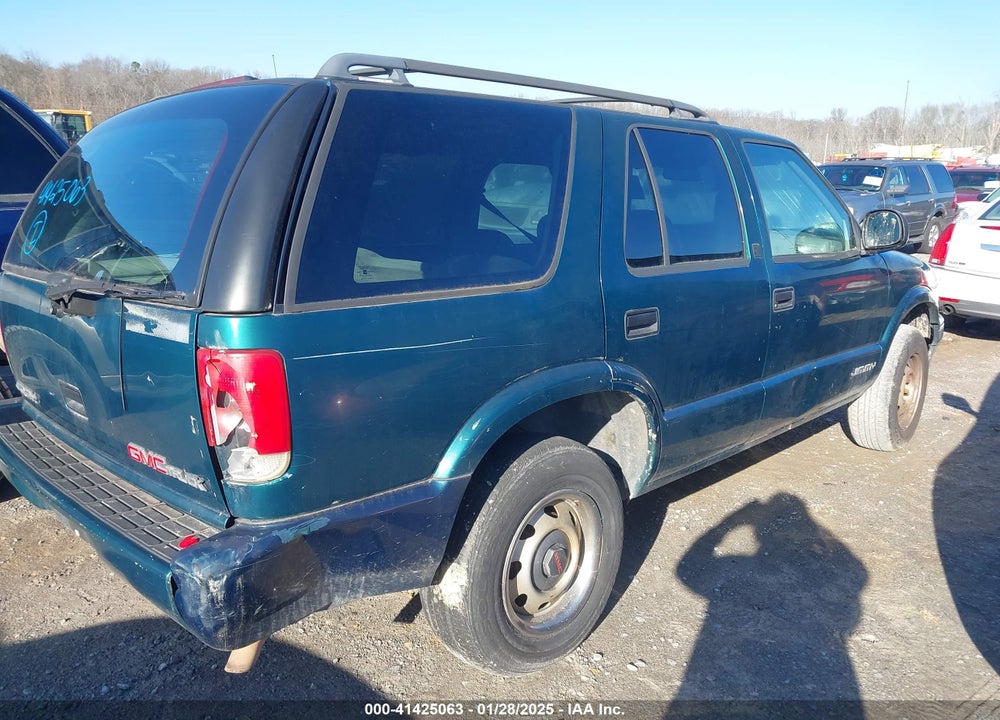 1997 GMC JIMMY SL VIN: 1GKDT13W8V2548617