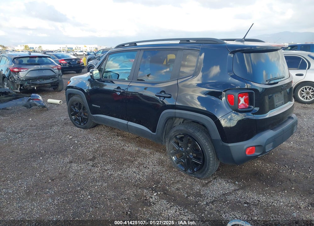 2017 JEEP RENEGADE ALTITUDE FWD VIN: ZACCJABB9HPE67907