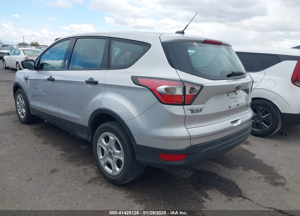 2017 FORD ESCAPE S VIN: 1FMCU0F74HUB19823