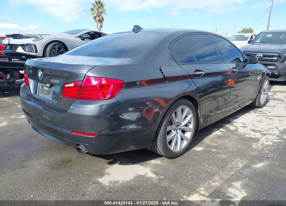 2011 BMW 5 SERIES VIN: WBAFR7C54BC604505