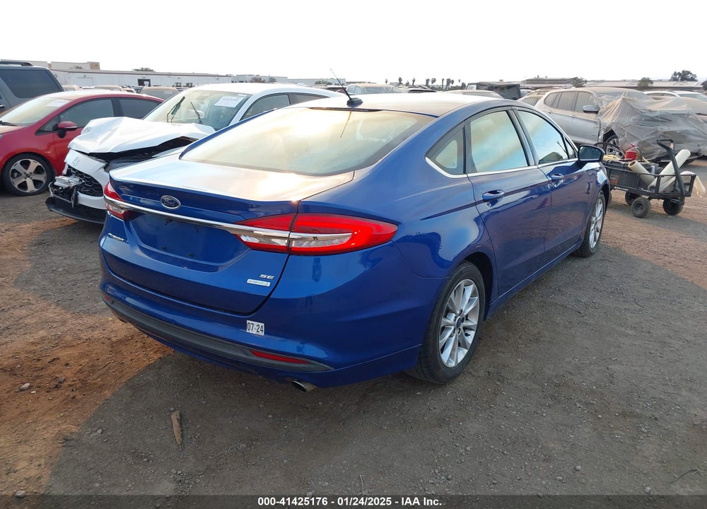 2017 FORD FUSION VIN: 3FA6P0HD0HR277309