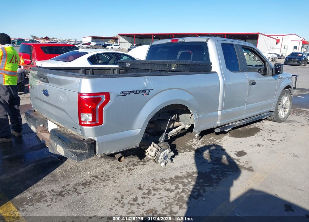 2016 FORD F-150 VIN: 1FTFX1EF9GKE42993